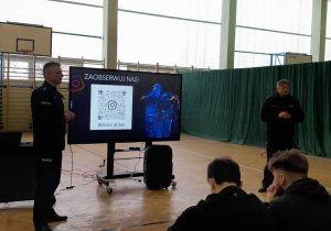 Spotkanie z funkcjonariuszami policji