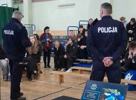 Spotkanie z funkcjonariuszami policji