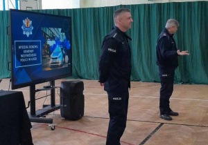 Spotkanie z funkcjonariuszami policji