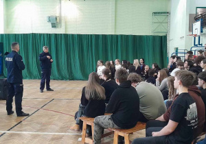 Spotkanie z funkcjonariuszami policji