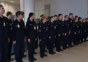 Mundurowi w Porcie Lotniczym Łódź im. Władysława Reymonta