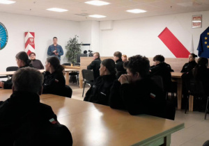 Mundurowi w Porcie Lotniczym Łódź im. Władysława Reymonta