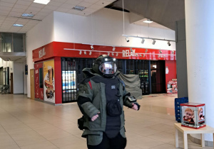 Mundurowi w Porcie Lotniczym Łódź im. Władysława Reymonta