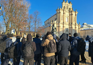 Uczniowie Karskiego na spotkaniu z Komendantem Głównym Policji