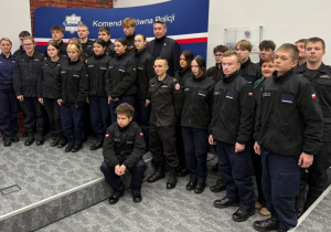 Uczniowie Karskiego na spotkaniu z Komendantem Głównym Policji