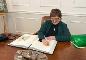 Uczniowie Karskiego na spotkaniu z Komendantem Głównym Policji