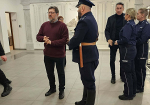 Uczniowie Karskiego na spotkaniu z Komendantem Głównym Policji