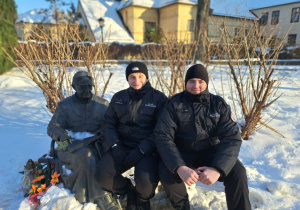 Uczniowie Karskiego na spotkaniu z Komendantem Głównym Policji