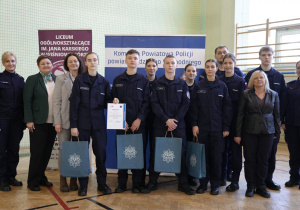 Turniej szkół średnich o Puchar Komendanta Wojewódzkiego Policji w Łodzi - etap powiatowy