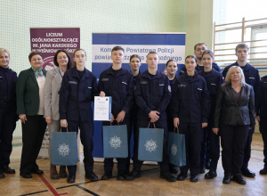 Turniej szkół średnich o Puchar Komendanta Wojewódzkiego Policji w Łodzi - etap powiatowy