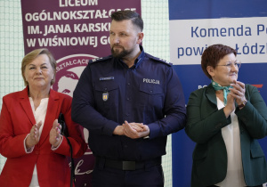 Turniej szkół średnich o Puchar Komendanta Wojewódzkiego Policji w Łodzi - etap powiatowy