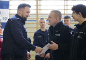Turniej szkół średnich o Puchar Komendanta Wojewódzkiego Policji w Łodzi - etap powiatowy