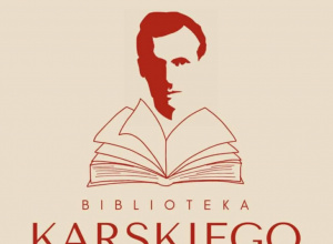 Projekty logo biblioteki w Karskim