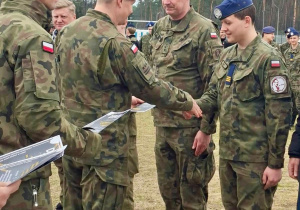 III miejsce w woj. łódzkim na Spartakiadzie Sportowo-Obronnej Klas Wojskowych