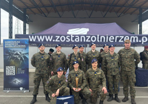 III miejsce w woj. łódzkim na Spartakiadzie Sportowo-Obronnej Klas Wojskowych