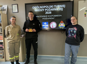 Szkolne eliminacje do Ogólnopolskiego Turnieju Wiedzy Pożarniczej