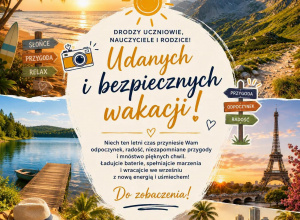 Udanych wakacji!