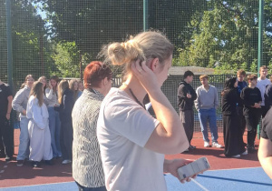 Próbny alarm pożarowy w naszym liceum