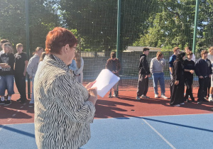 Próbny alarm pożarowy w naszym liceum