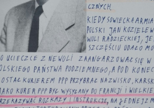 "Humaniści Karskiego" w akcji, czyli inna lekcja o patronie