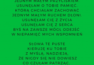 Tekst wiersza.
