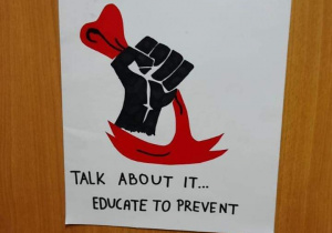 Plakat z okazji Światowego Dnia Walki z AIDS