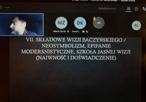 Wykład o poezji K.K. Baczyńskiego