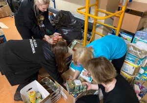 zakończyła się zbiórka darów dla uchodźców i walczących żołnierzy Ukrainy