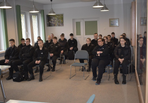 Licealiści w Areszcie Śledczym w Łodzi