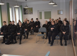 Licealiści w Areszcie Śledczym w Łodzi