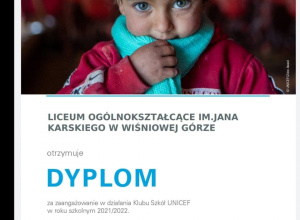 Dyrektor Generalny UNICEF Polska dziękuje Karskiemu
