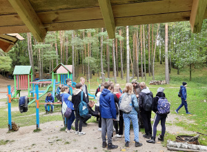 Wycieczka uczestników projektu "Ekomłodzi mają głos"