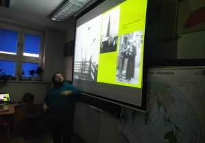 Wykład na temat łódzkiego getta