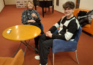 Fotograficzna relacja z działań koła animacji kulturalnej Humaniści Karskiego